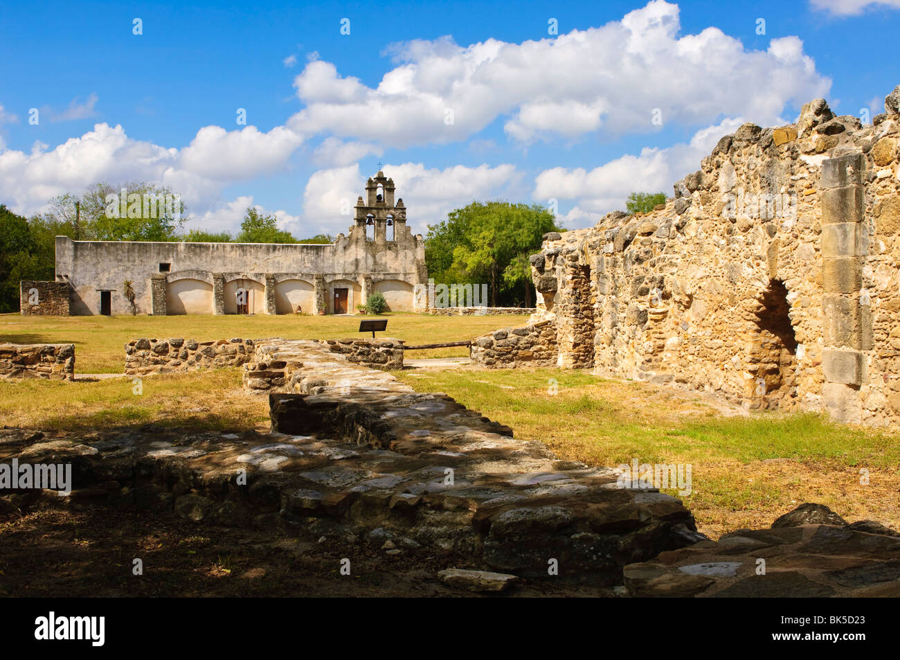 La mission de San Juan, San Antonio, Texas, États-Unis d'Amérique, Amérique du Nord Banque D'Images