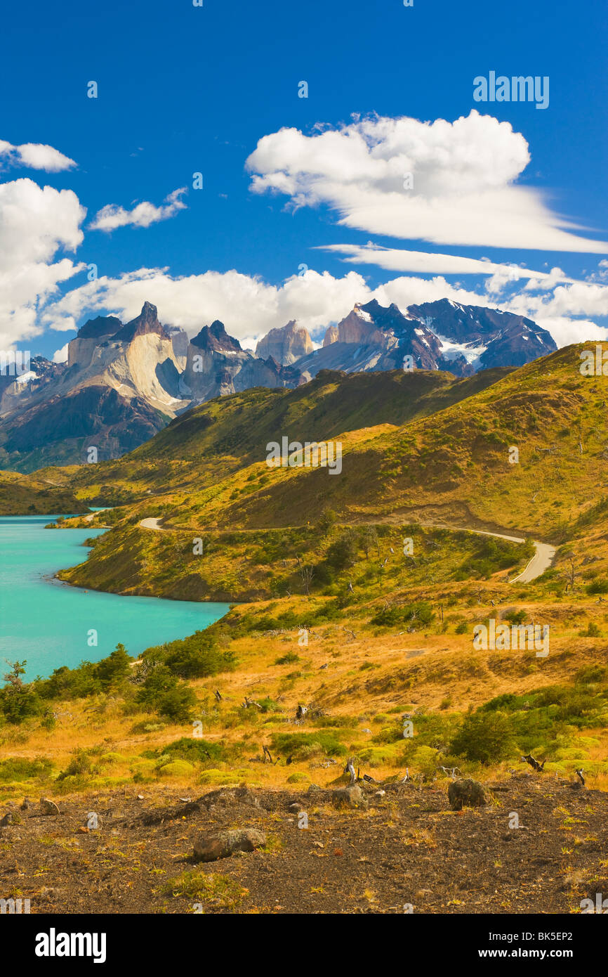 Parc National Torres del Paine, Patagonie, Chili Banque D'Images