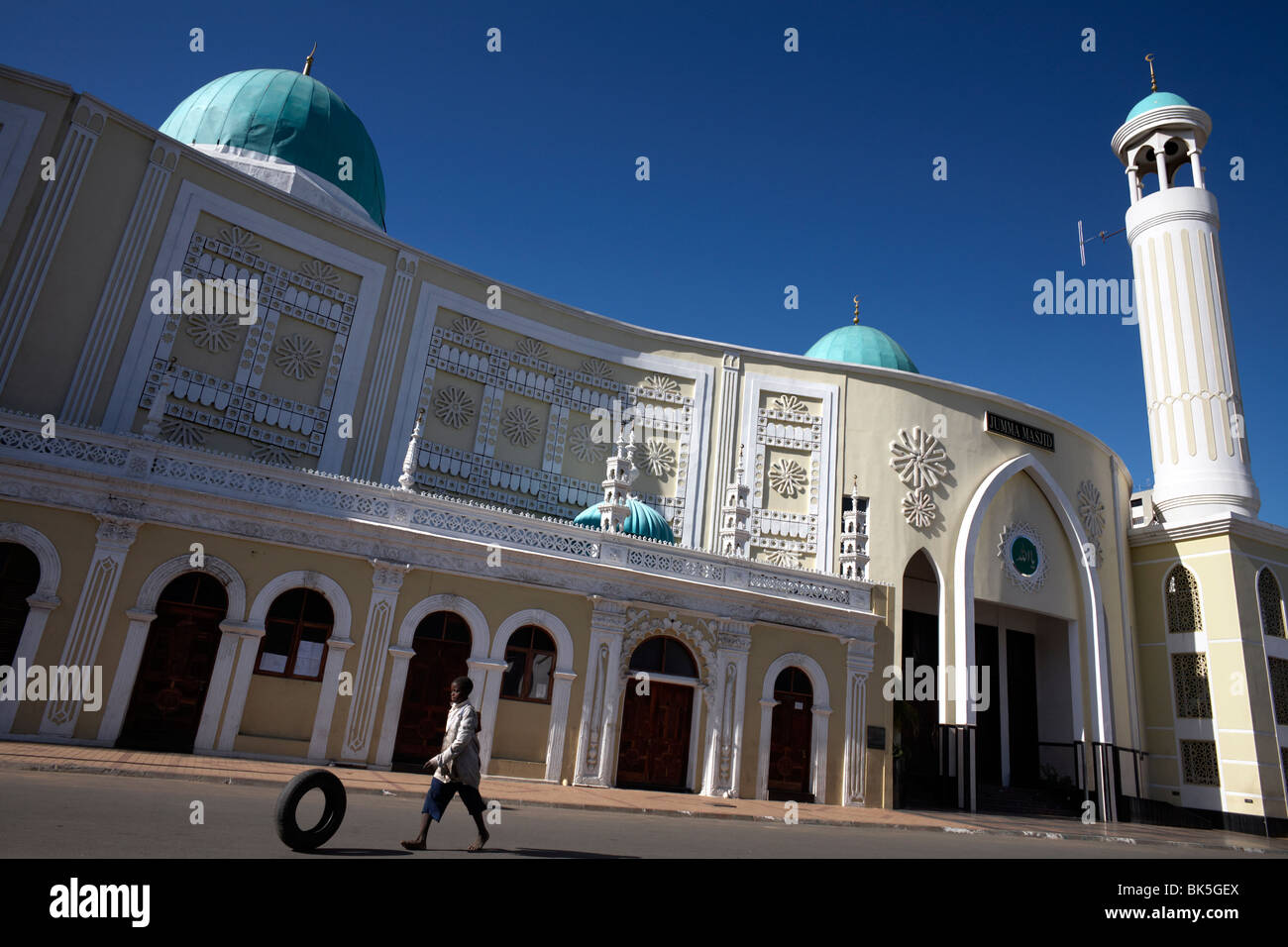 La mosquée Jumma Masjid, dans la partie la plus ancienne de Maputo, Mozambique, Afrique du Sud Banque D'Images