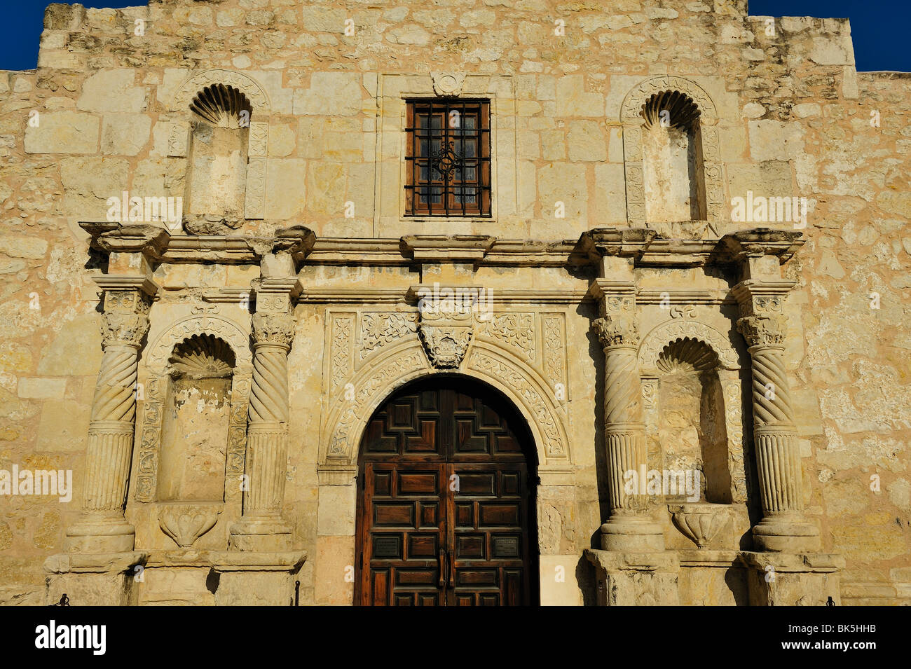 San Antonio de Valero au centre-ville de San Antonio, Texas Banque D'Images