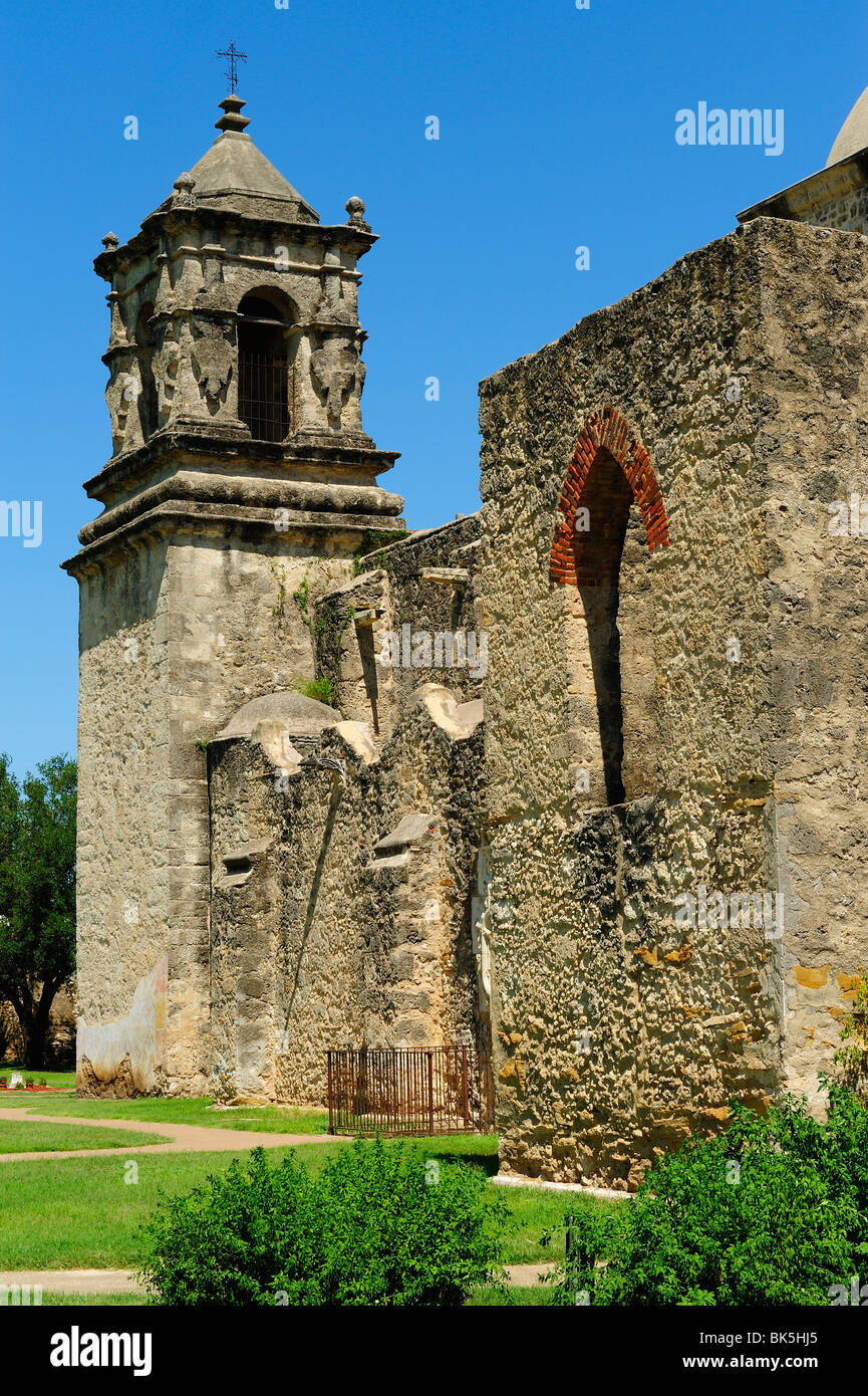Mission San Jose près de San Antonio, Texas Banque D'Images