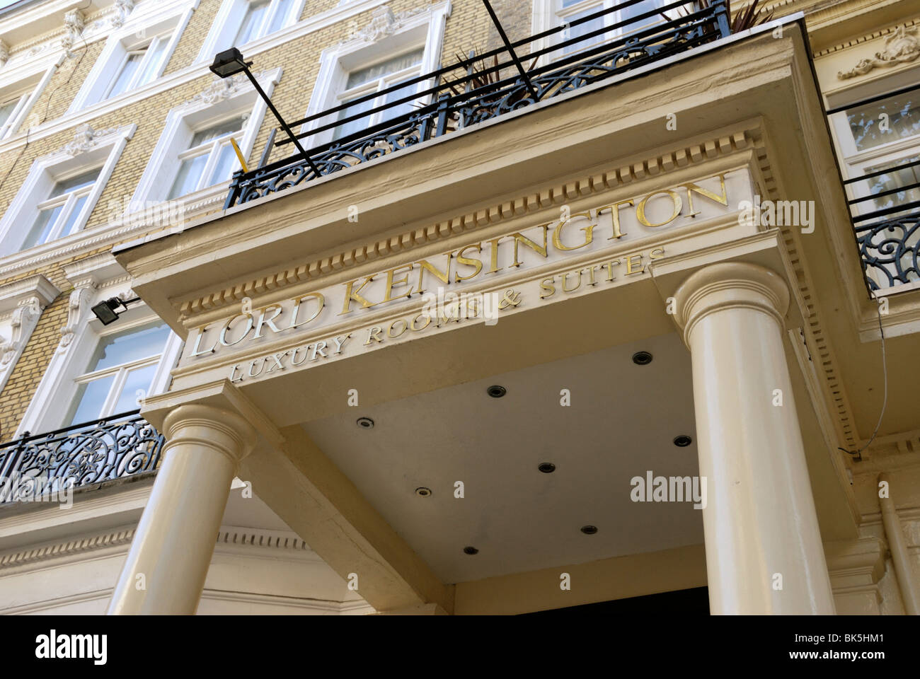 Le Lord Kensington Hotel à Trebovir Road, Earls Court, London, England Banque D'Images