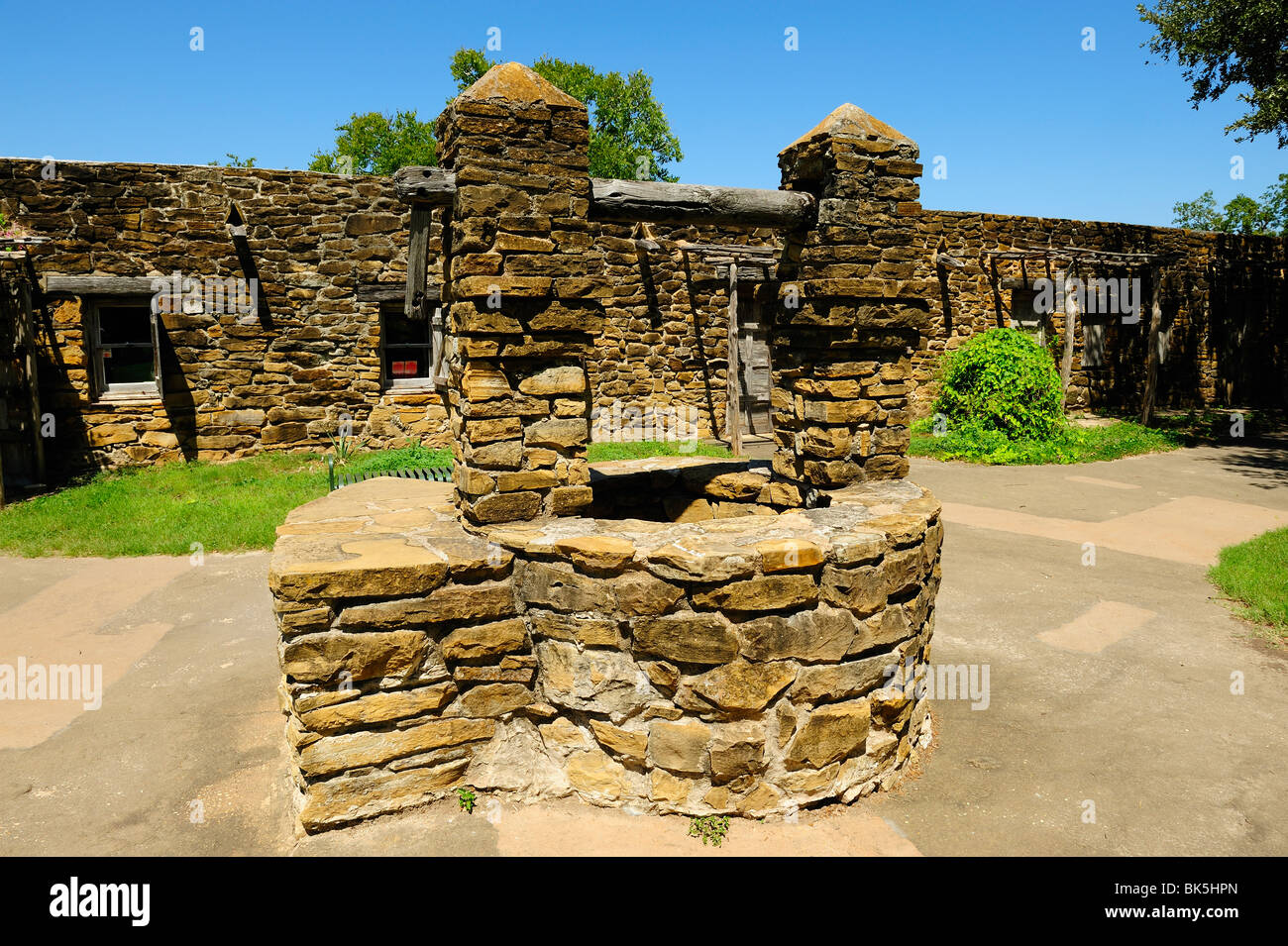 Mission espagnole l'église San José, 1720 Banque D'Images