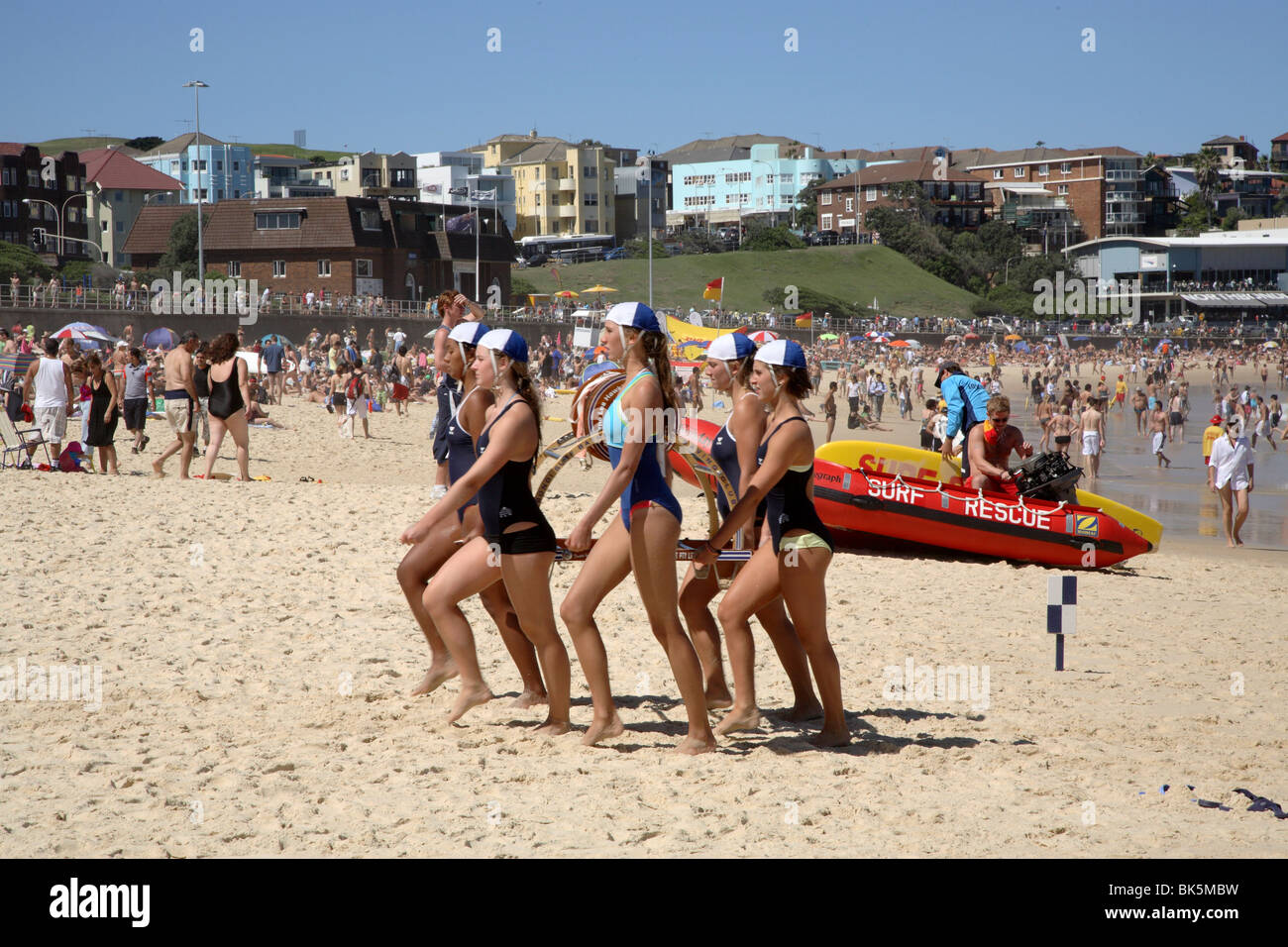 Bondi Beach, Sydney, Nouvelle-Galles du Sud, Australie, Pacifique Banque D'Images