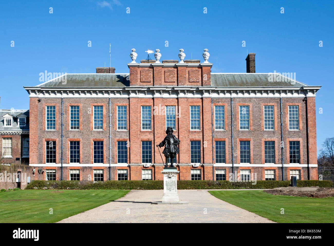 Kensington Palace, Kensington Gardens, London, England, UK Banque D'Images