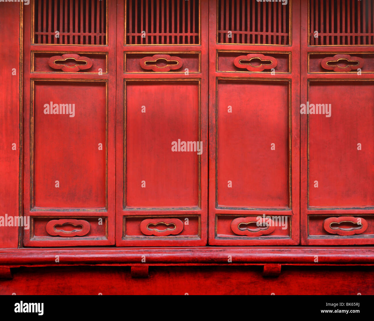 Temple de la littérature, Hanoï, Vietnam, Indochine, Asie du Sud-Est, l'Asie Banque D'Images