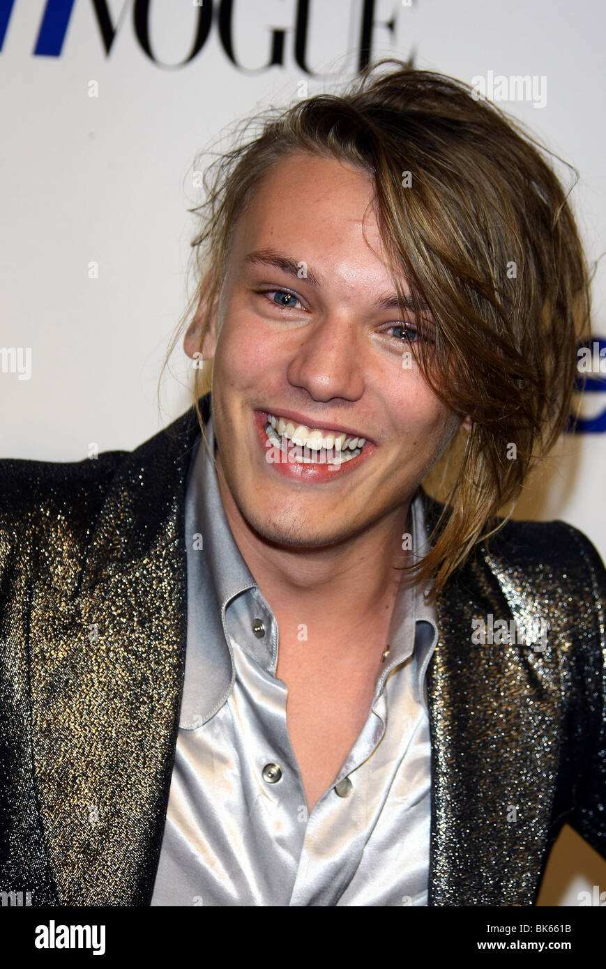 JAMIE CAMPBELL BOWER TEEN VOGUE YOUNG HOLLYWOOD PARTY CENTRE-VILLE DE LOS ANGELES USA 20 Septembre 2007 Banque D'Images