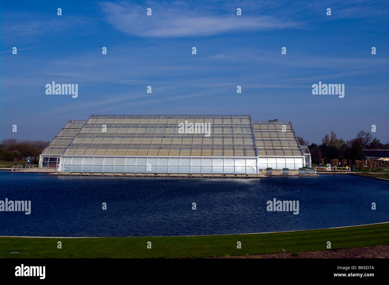 Le Glasshouse RHS Wisley Gardens Surrey England Banque D'Images