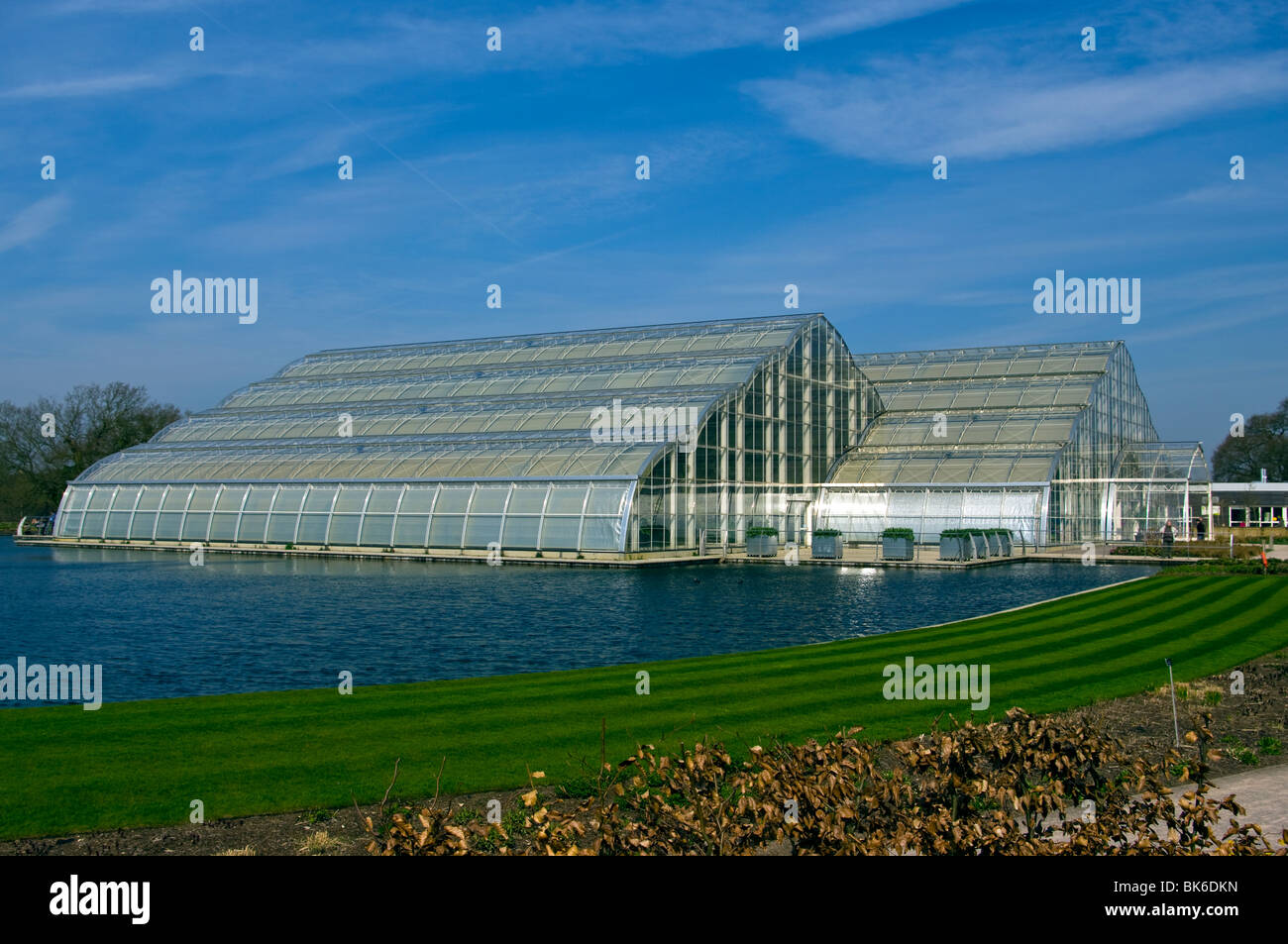 Le Glasshouse RHS Wisley Gardens Surrey England Banque D'Images