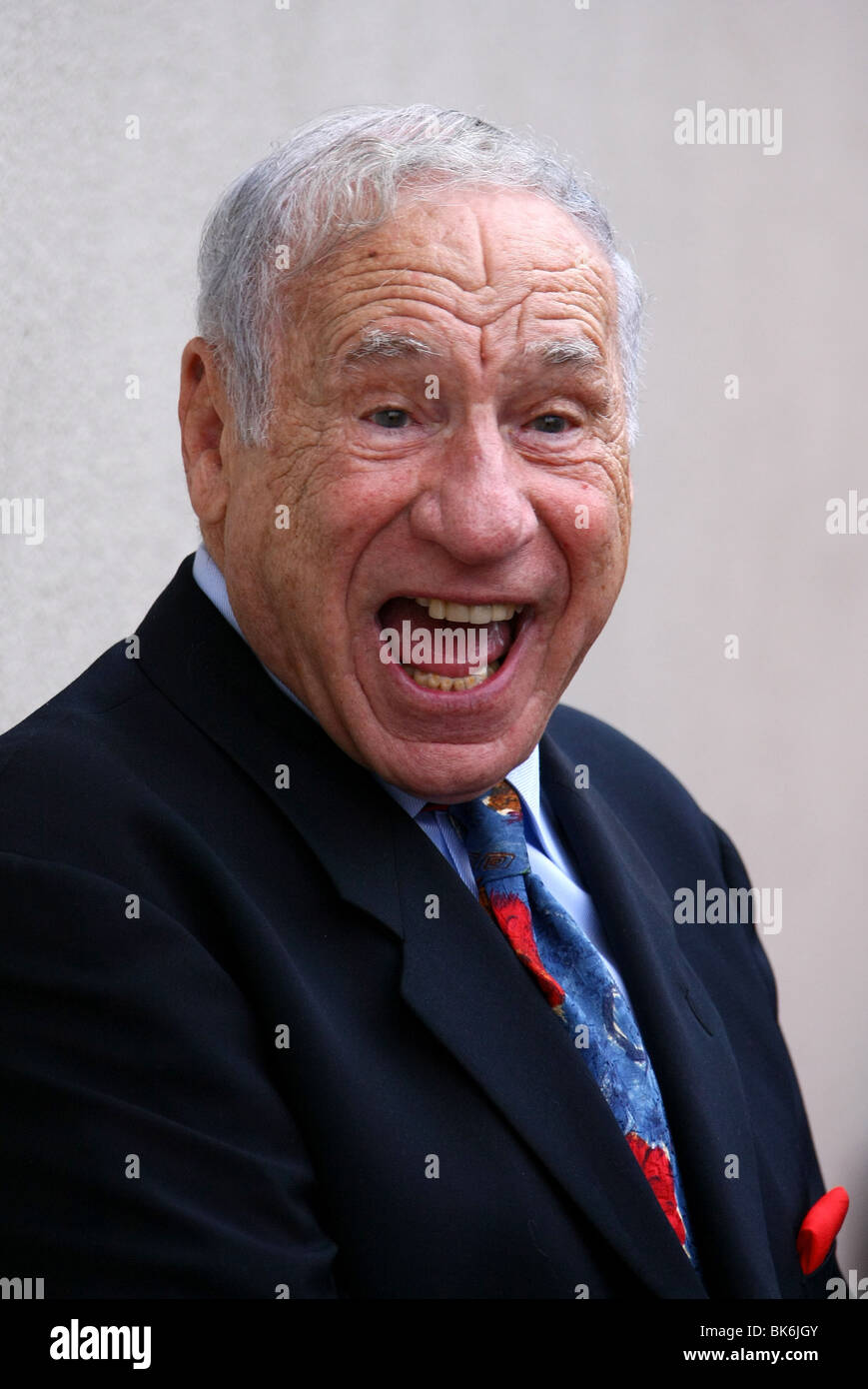 MEL BROOKS ALAN LADD JR. HOLLYWOOD WALK OF FAME HOLLYWOOD LOS ANGELES USA 28 Septembre 2007 Banque D'Images