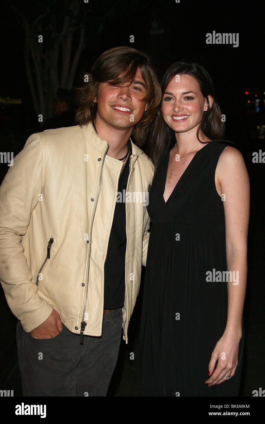 ZAC HANSON KATHRYN TUCKER DARFOUR MAINTENANT LOS ANGELES PREMIERE LOS ANGELES CALIFORNIA USA 30 Octobre 2007 Banque D'Images