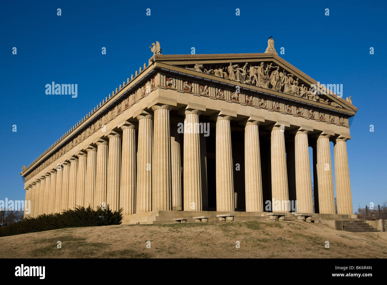 Réplique du Parthénon de Nashville, Tennessee Banque D'Images