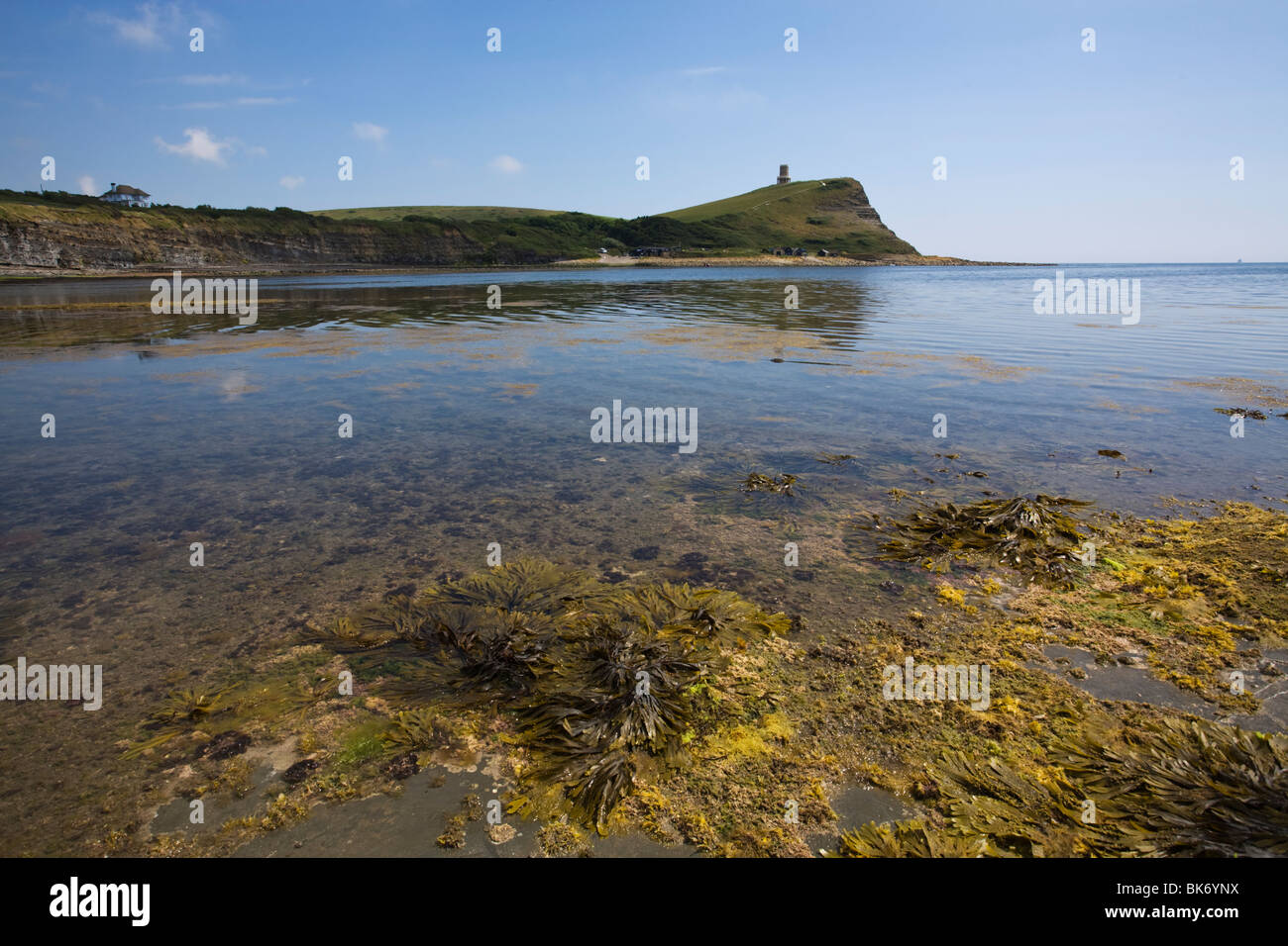 Kimmeridge Bay Tour Clavell, Kimmeridge, Dorset, Banque D'Images