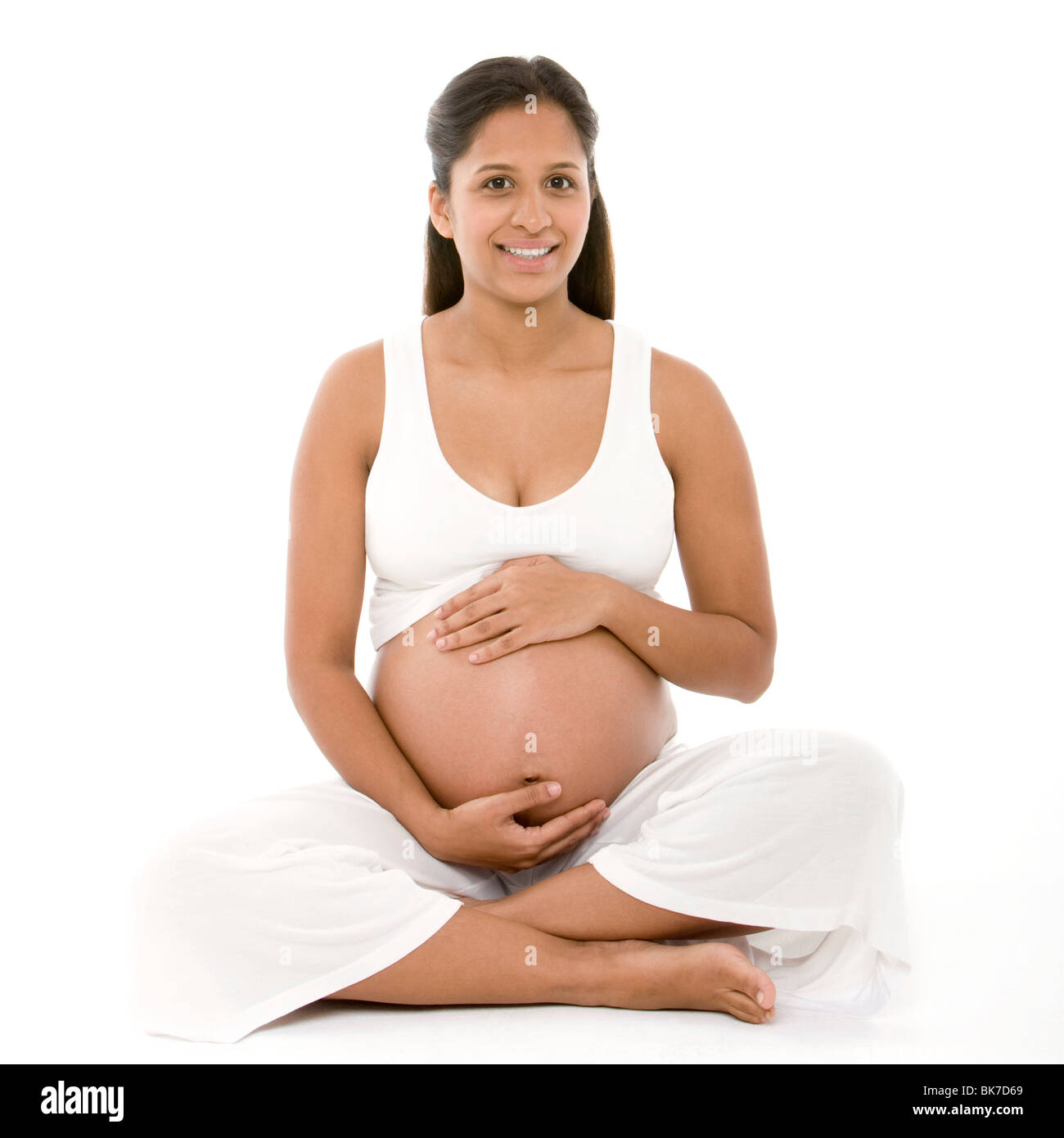 Femme enceinte Banque D'Images
