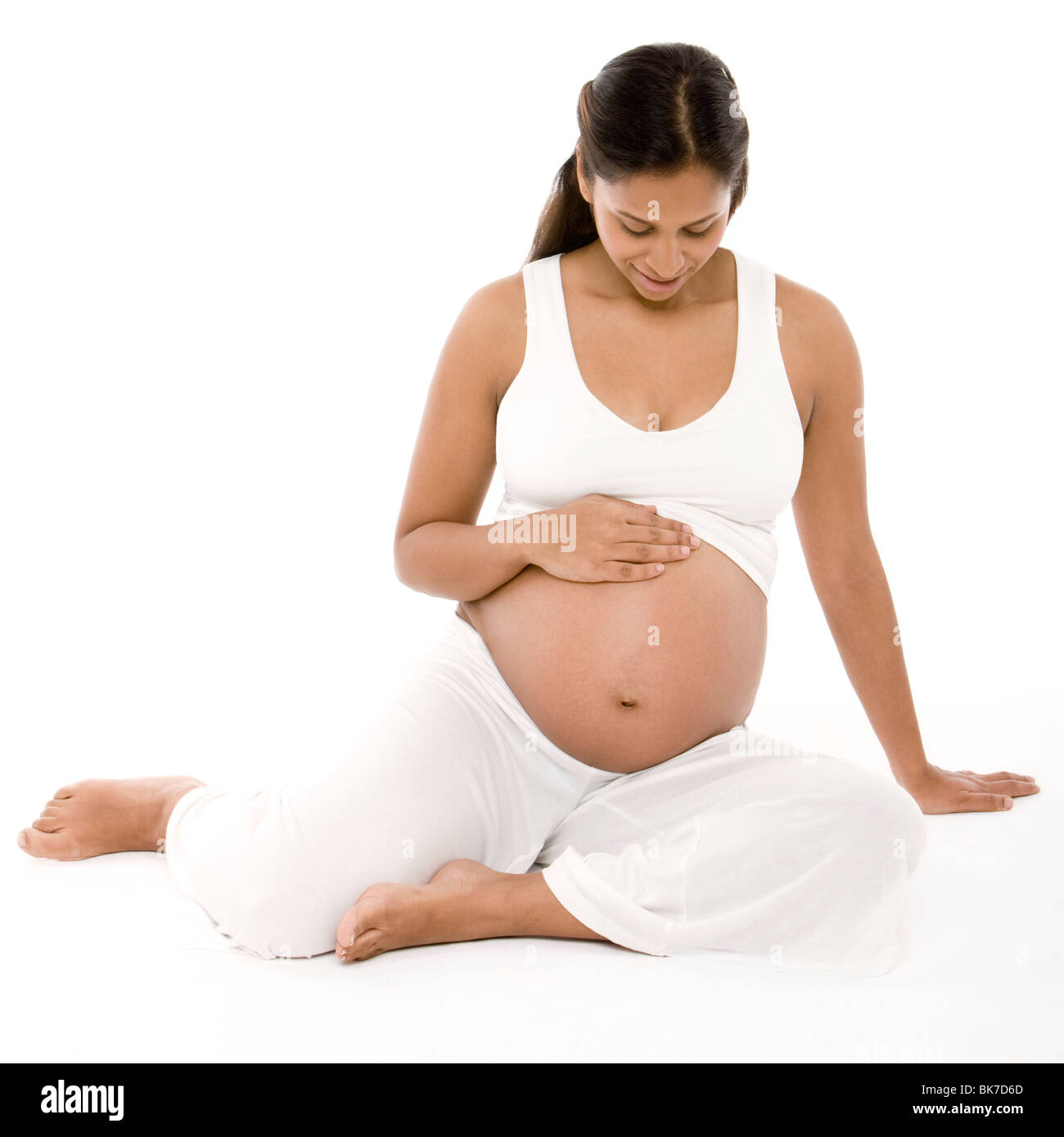 Femme enceinte Banque D'Images