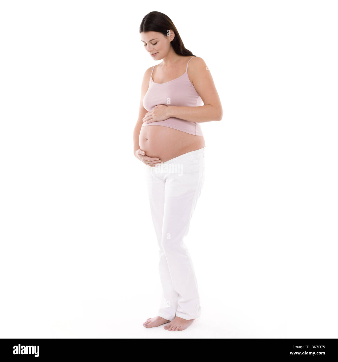 Femme enceinte Banque D'Images