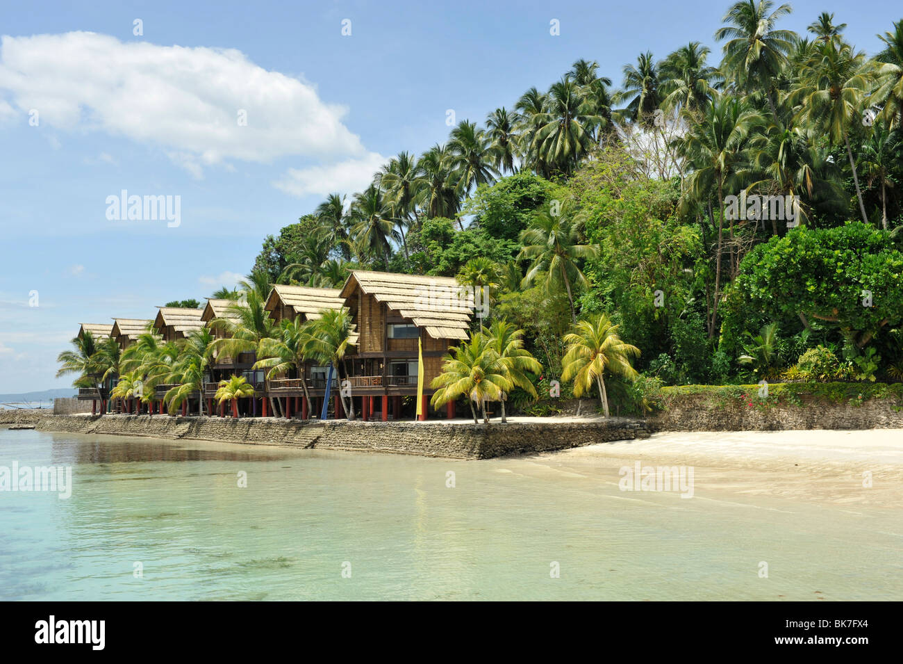 Pearl Farm Resort sur l'île de Samar à Davao, Mindanao, Philippines, en Asie du Sud-Est, Asie&# 10, Banque D'Images