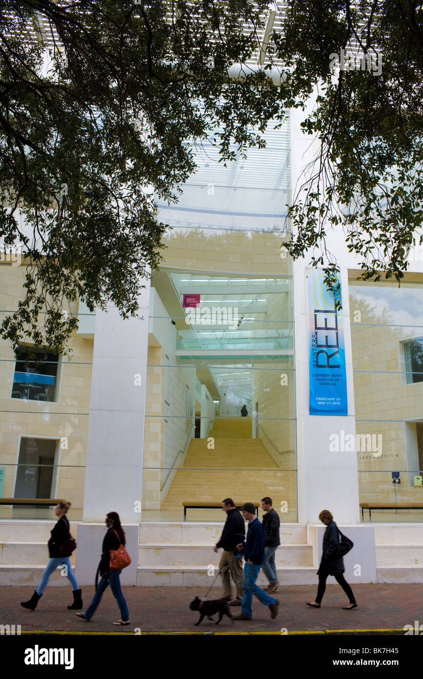 Jepson Centre for the Arts, partie de Telfair Museum, ouvert 2006, l'architecte Moshe Safdie, Savannah, Géorgie Banque D'Images