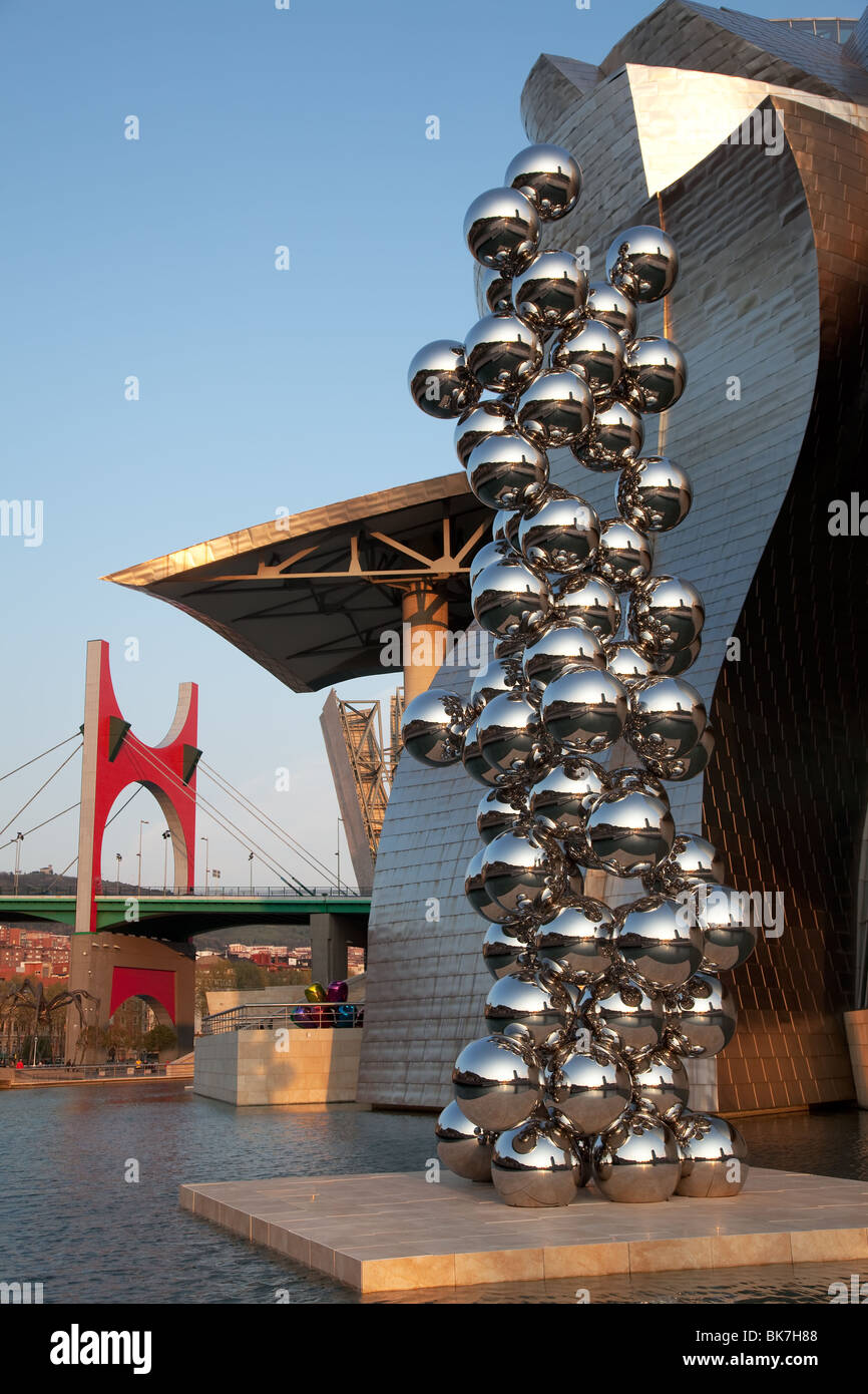 Guggenheim Museum, Bilbao, Espagne Banque D'Images