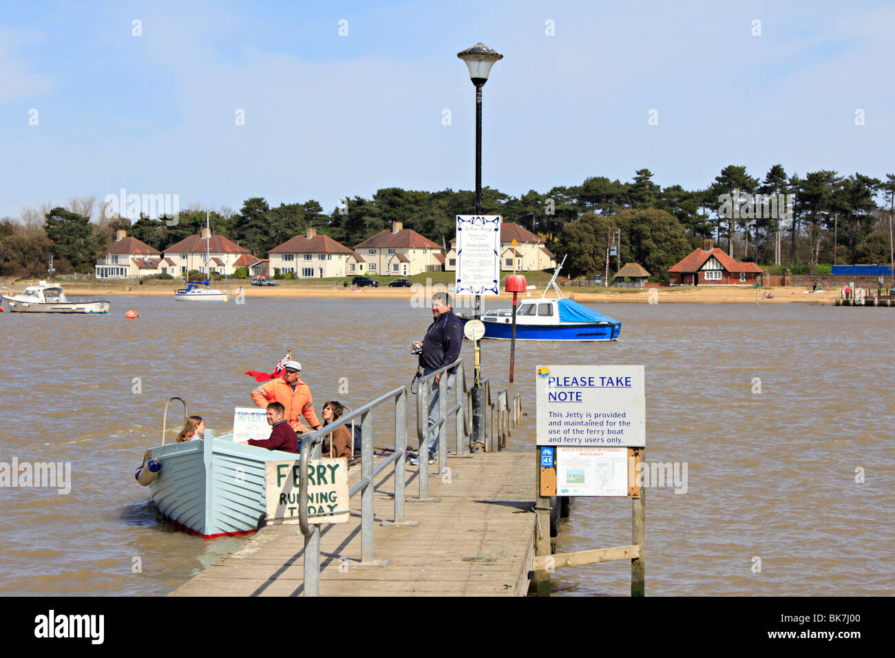 Felixstowe Ferry est un hameau situé dans le Suffolk, Angleterre Banque D'Images