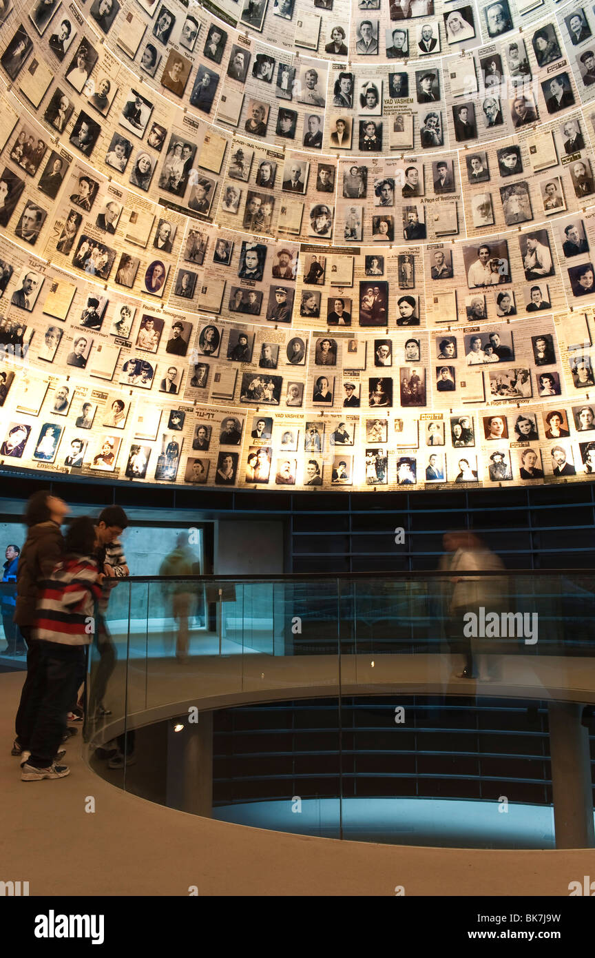 Musée de l'holocauste, Yad Vashem, Jérusalem, Israël, Moyen Orient Banque D'Images