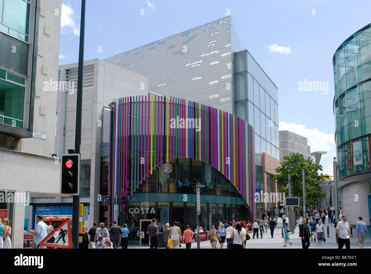 Centre commercial Liverpool One, Liverpool, Merseyside, Angleterre, Royaume-Uni, Europe Banque D'Images