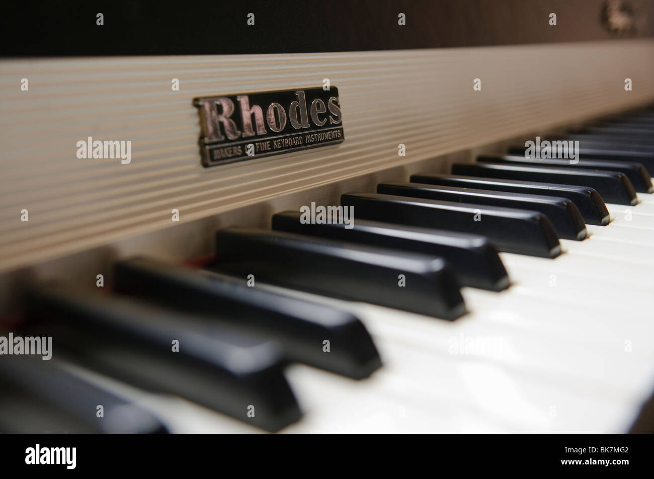 Roland Rhodes MK 80 electric piano électronique, publié en 1987. Banque D'Images