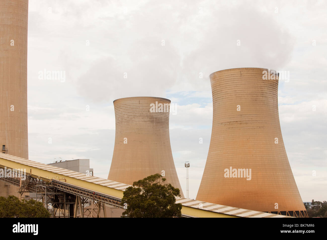 Le Yan Lang thermique au charbon dans la vallée Latrobe, Victoria, Australie. Banque D'Images