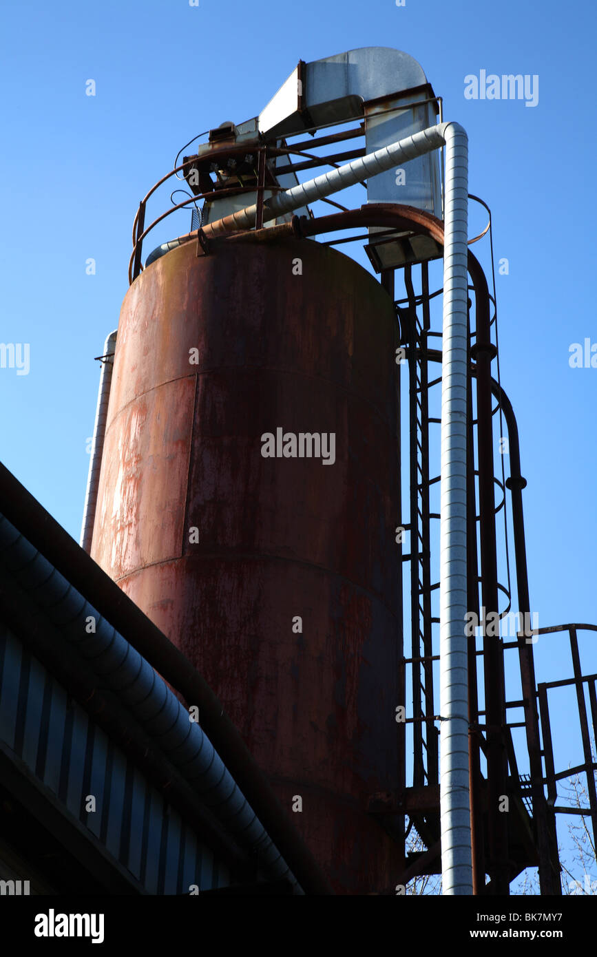 Les friches industrielles Banque D'Images