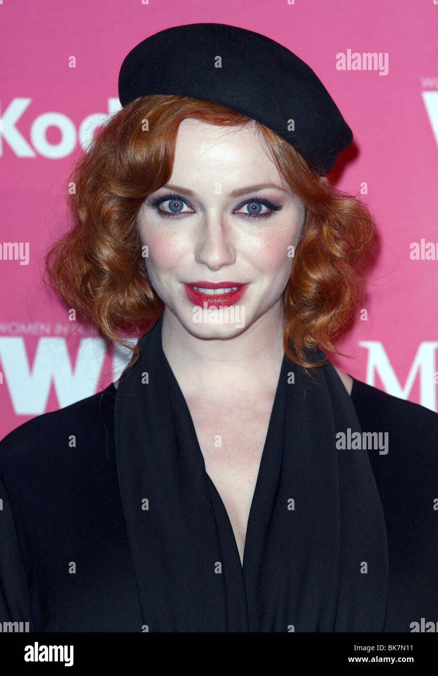 CHRISTINA HENDRICKS WOMEN IN FILM LOS ANGELES 2009 CRYSTAL  + LUCY AWARDS CENTURY CITY LOS ANGELES CA USA 12 Juin 2009 Banque D'Images