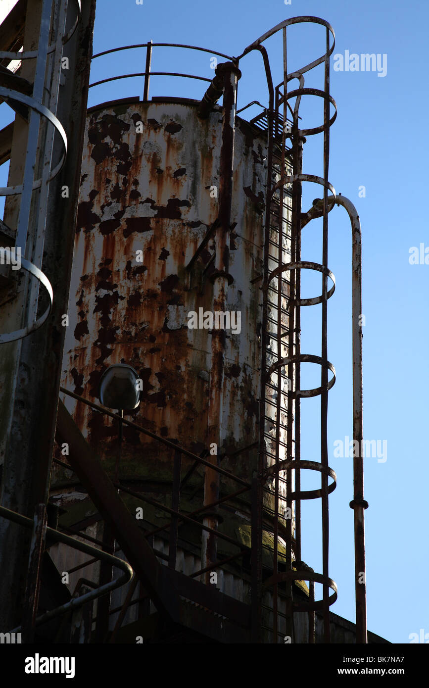 Les friches industrielles Banque D'Images