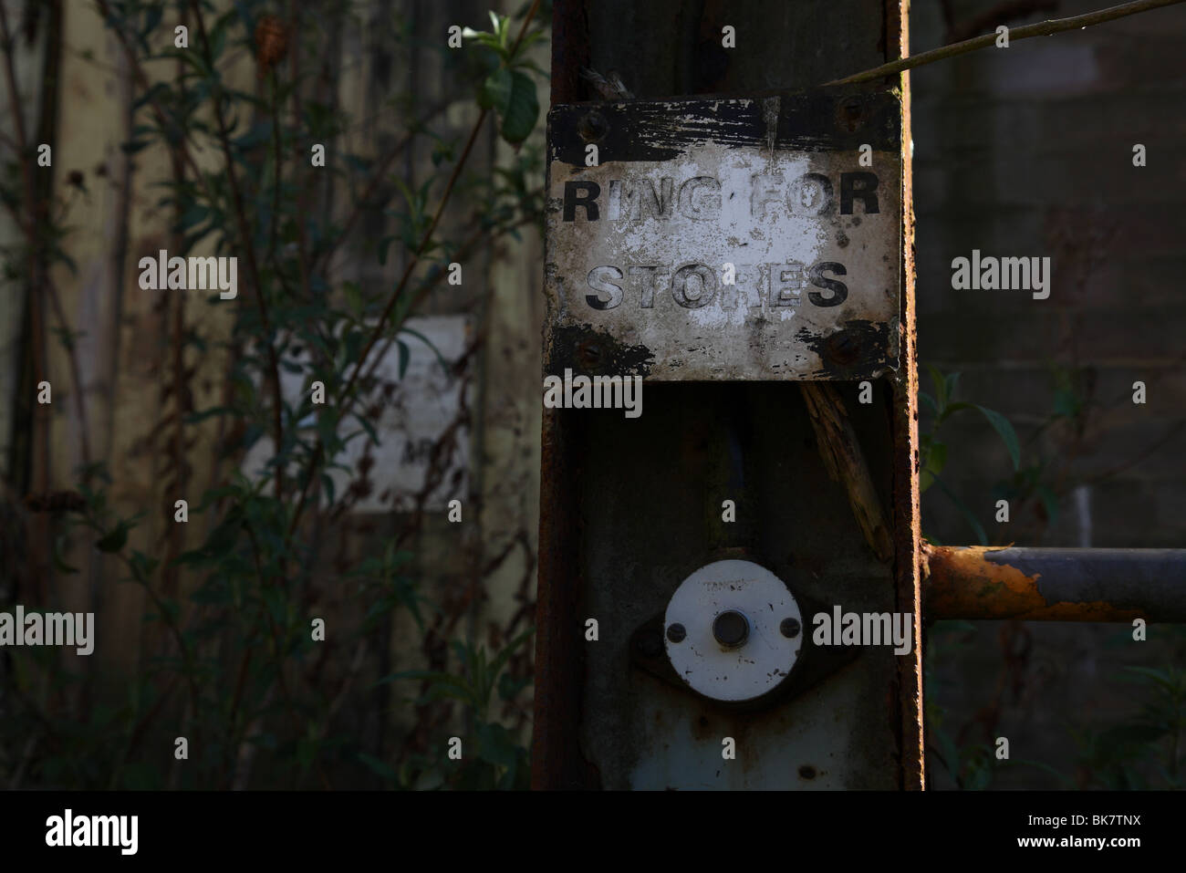 Les friches industrielles Banque D'Images