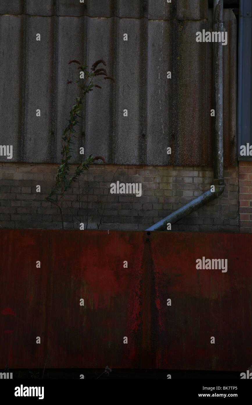 Les friches industrielles Banque D'Images