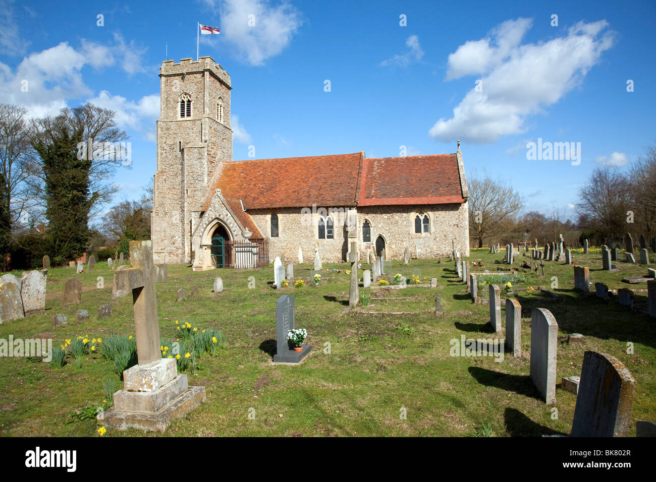 Eglise de Saint Margaret, Shottisham, Suffolk Banque D'Images