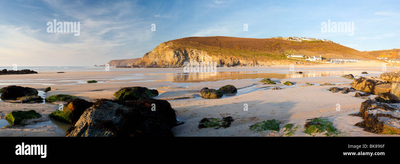 Plage de Cornwall Angleterre Porthtowan Banque D'Images