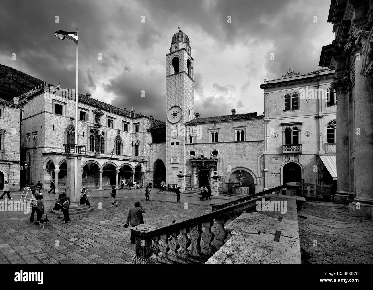 Dubrovnik Croatie, Banque D'Images