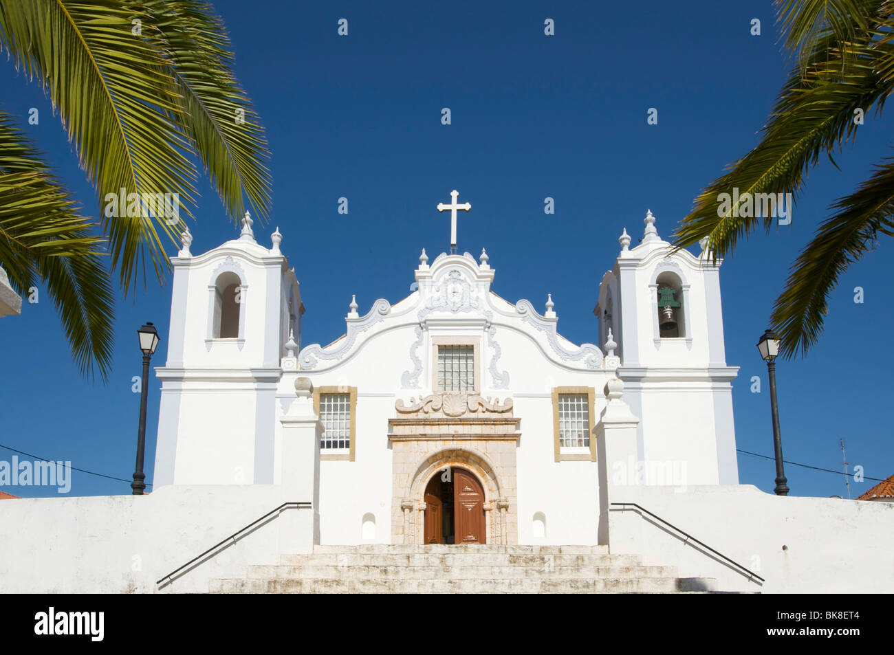 Église dans Estobar, Algarve, Portugal, Europe Banque D'Images