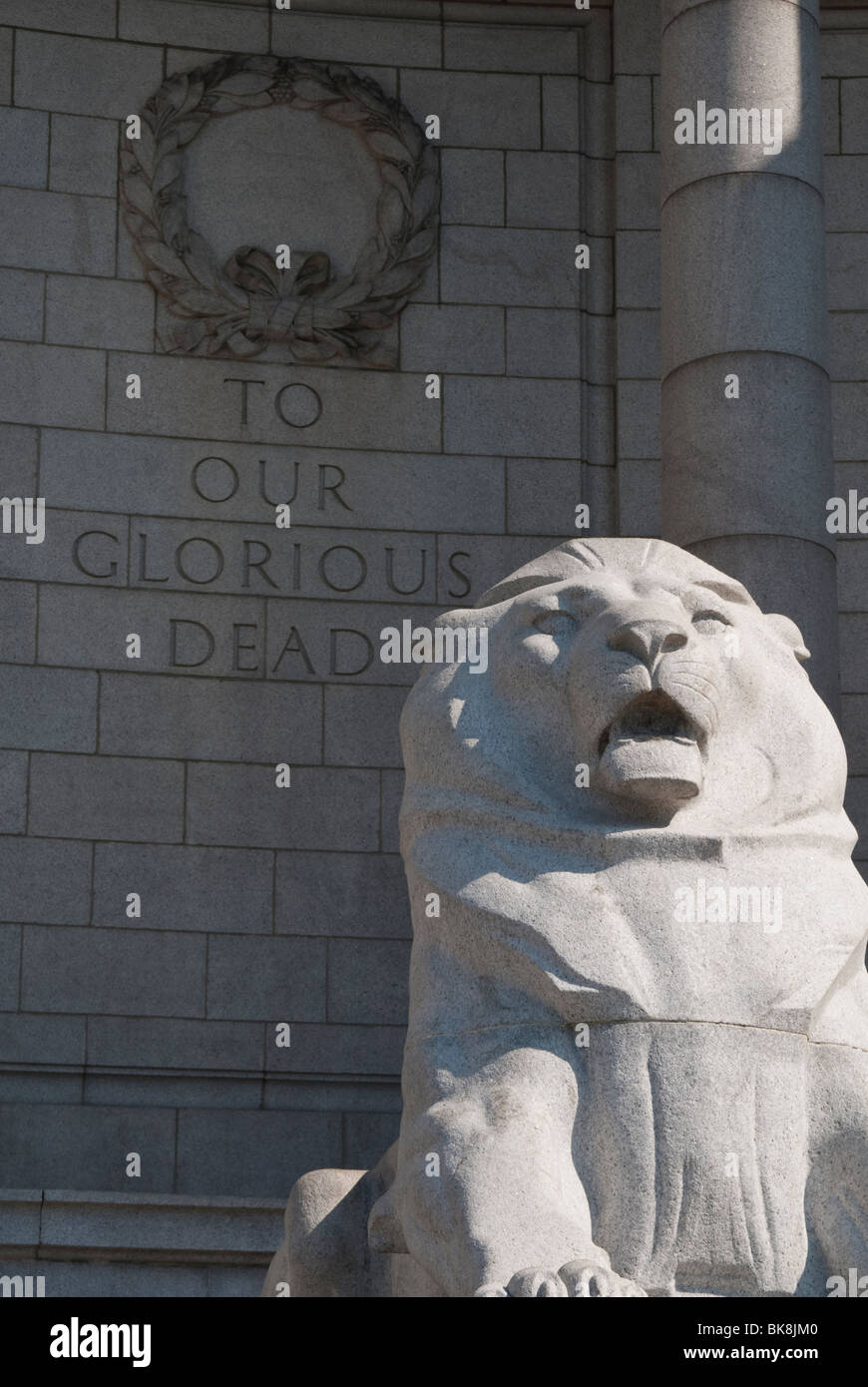 War Memorial Statue Banque D'Images