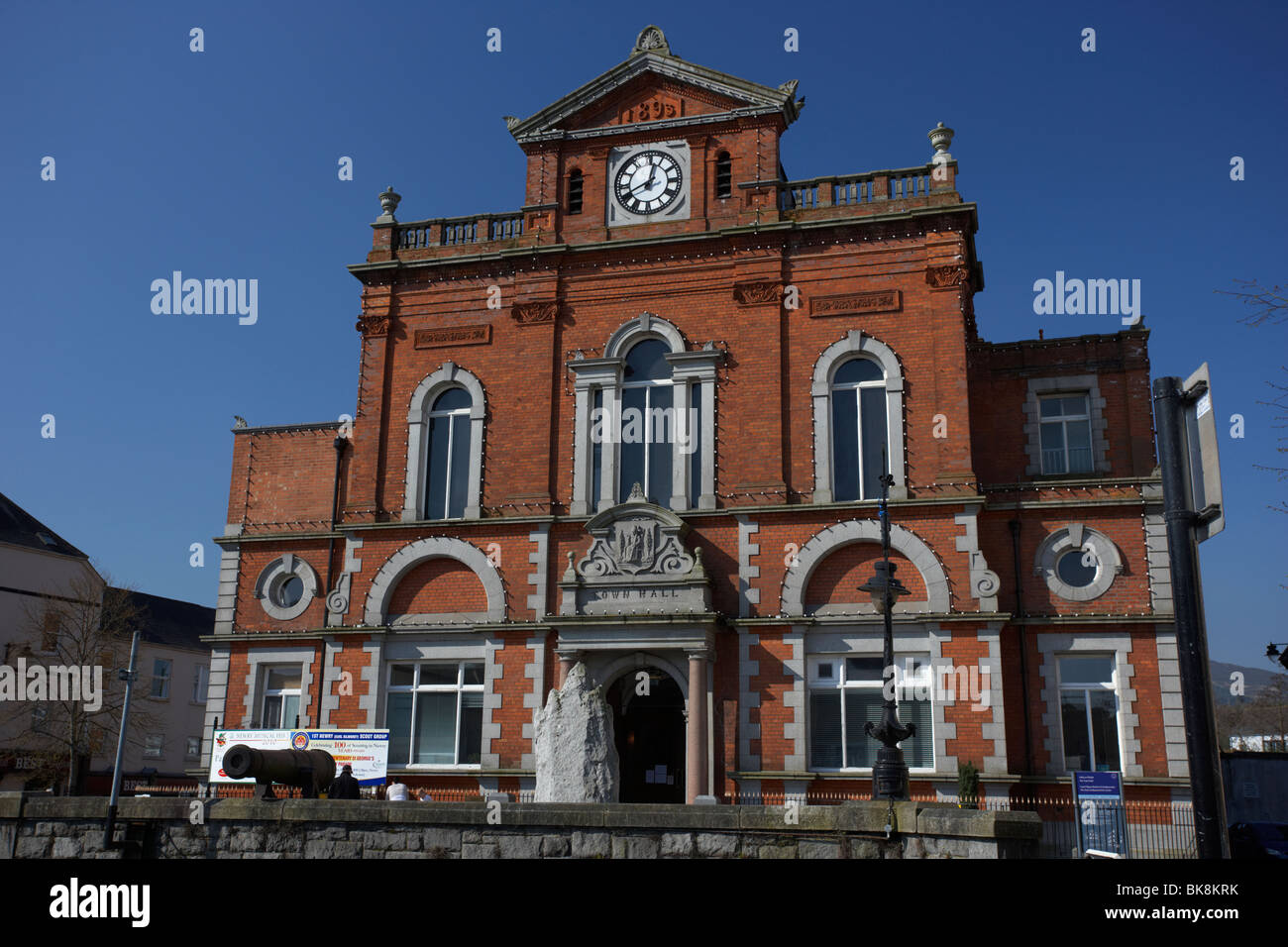 Newry Town Hall conçu par William Batt County Down Irlande du Nord uk Banque D'Images