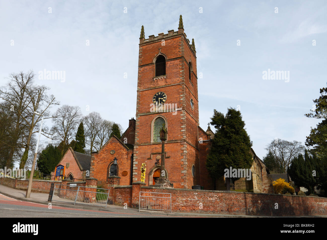 L'Église d'Angleterre église de Saint-barthélemy, Penn, Wolverhampton, West Midlands, Royaume-Uni Banque D'Images