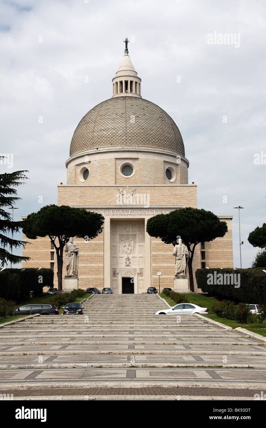 Église des Saints Pierre et Paul à Rome Banque D'Images