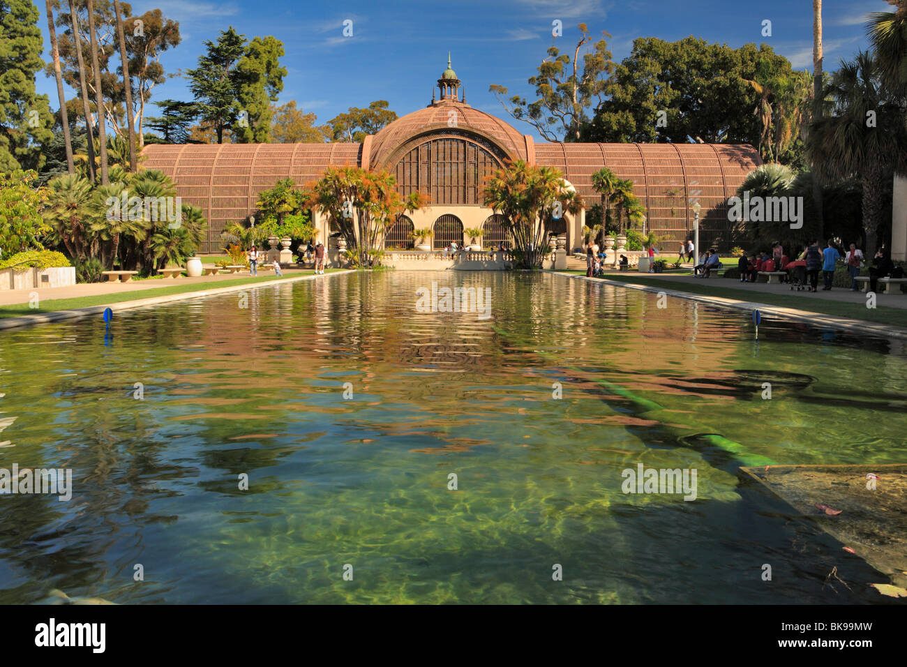 Bâtiment botanique dans Park-San Balboa Diego, Californie, USA. Banque D'Images