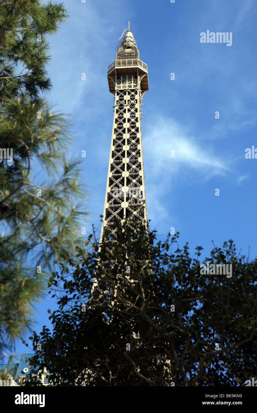 Tour Eiffel Paris Las Vegas Banque D'Images