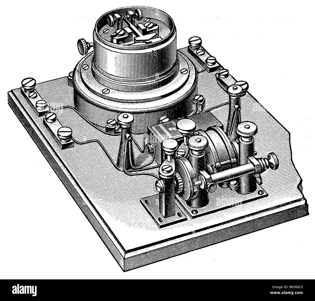 Récepteur de Braun Banque D'Images