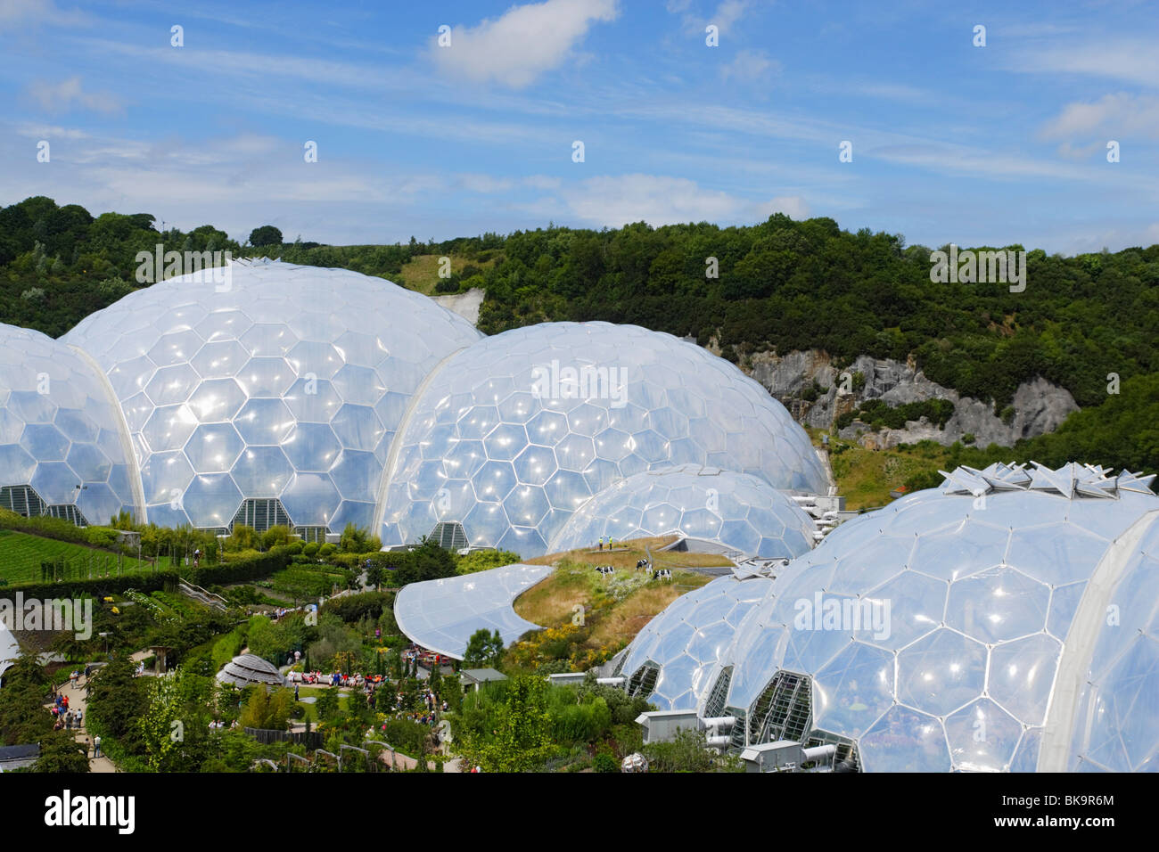 Eden Project, Bodelva, Cornwall, Angleterre, Royaume-Uni Banque D'Images