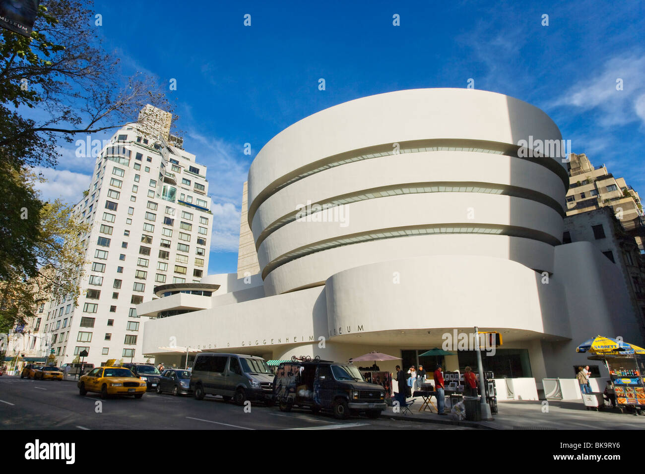 Le Musée Solomon R. Guggenheim, Manhattan, New York City, New York, USA Banque D'Images