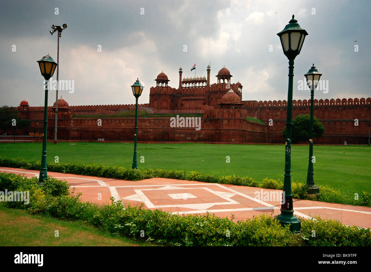 Le Fort Rouge, Delhi, Inde Banque D'Images