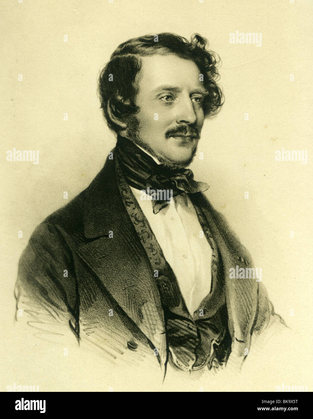 GAETANO DONIZETTI - Italain compositeur (1797-1848) Banque D'Images