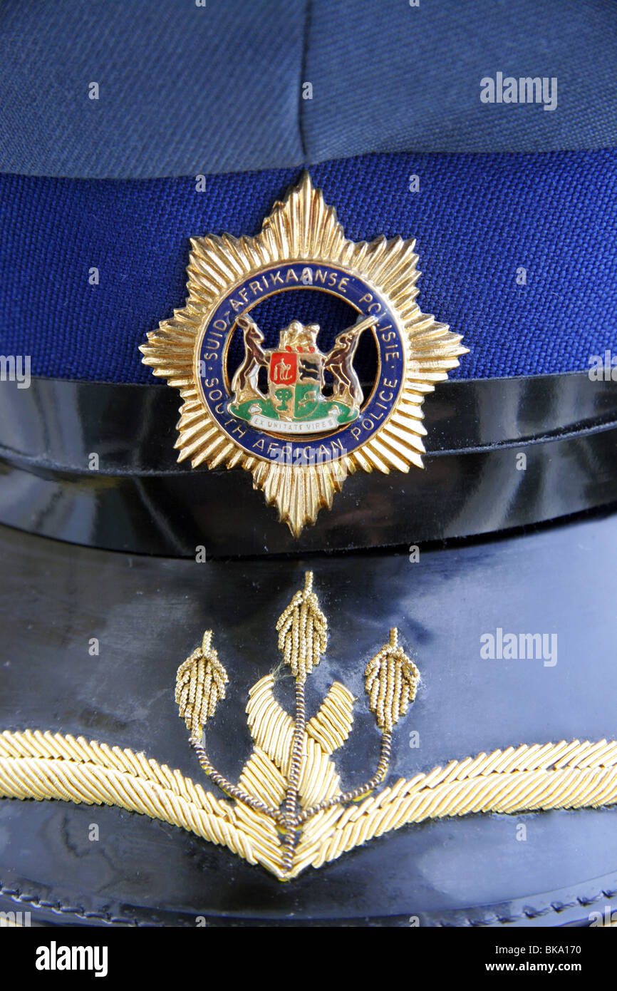 Insigne de la Police sud-africaine Banque D'Images
