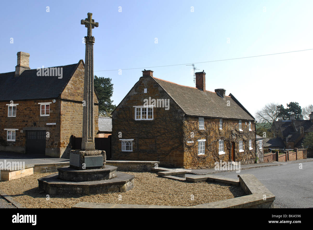 Belton-en-Rutland Rutland, centre village, England, UK Banque D'Images